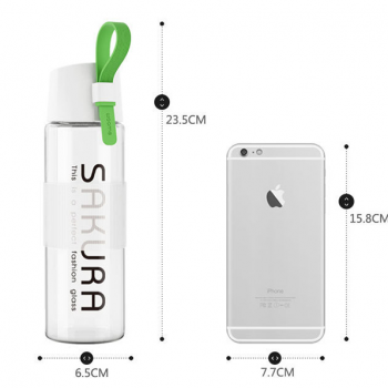 Bình nước thủy tinh 500 ml