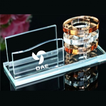 Quà tặng để bàn - Chặn giấy - Ống cắm bút