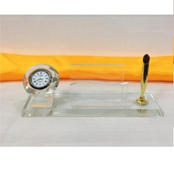 Đồng hồ - Namecard pha lê