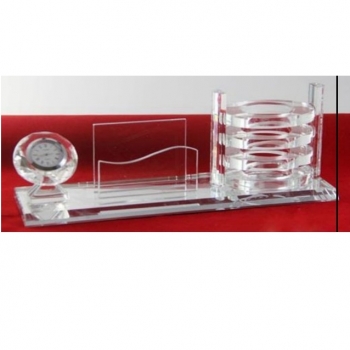 Đồng hồ - Namecard pha lê