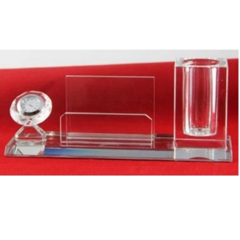 Đồng hồ - Namecard pha lê