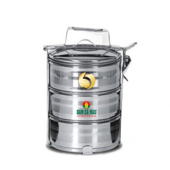 Camen inox 3 ngăn