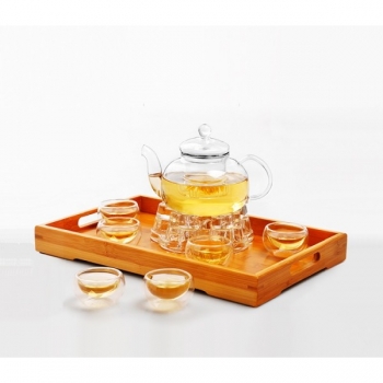 Bộ bình trà thủy tinh BT02